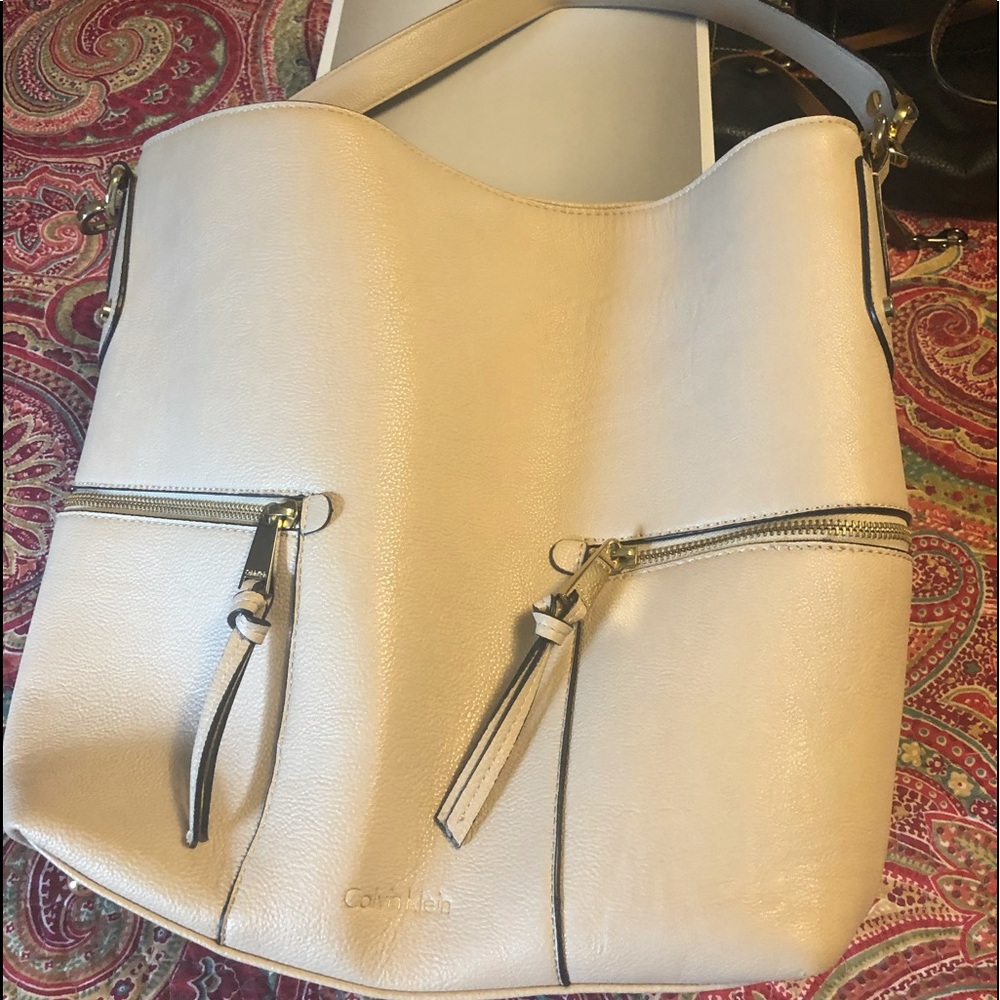 Calvin Klein leather handbag